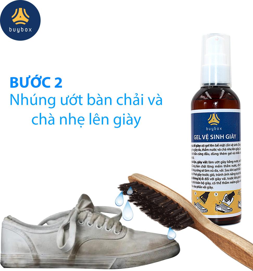 Gel vệ sinh giày và giặt giày (100ml) - buybox - GELBB01