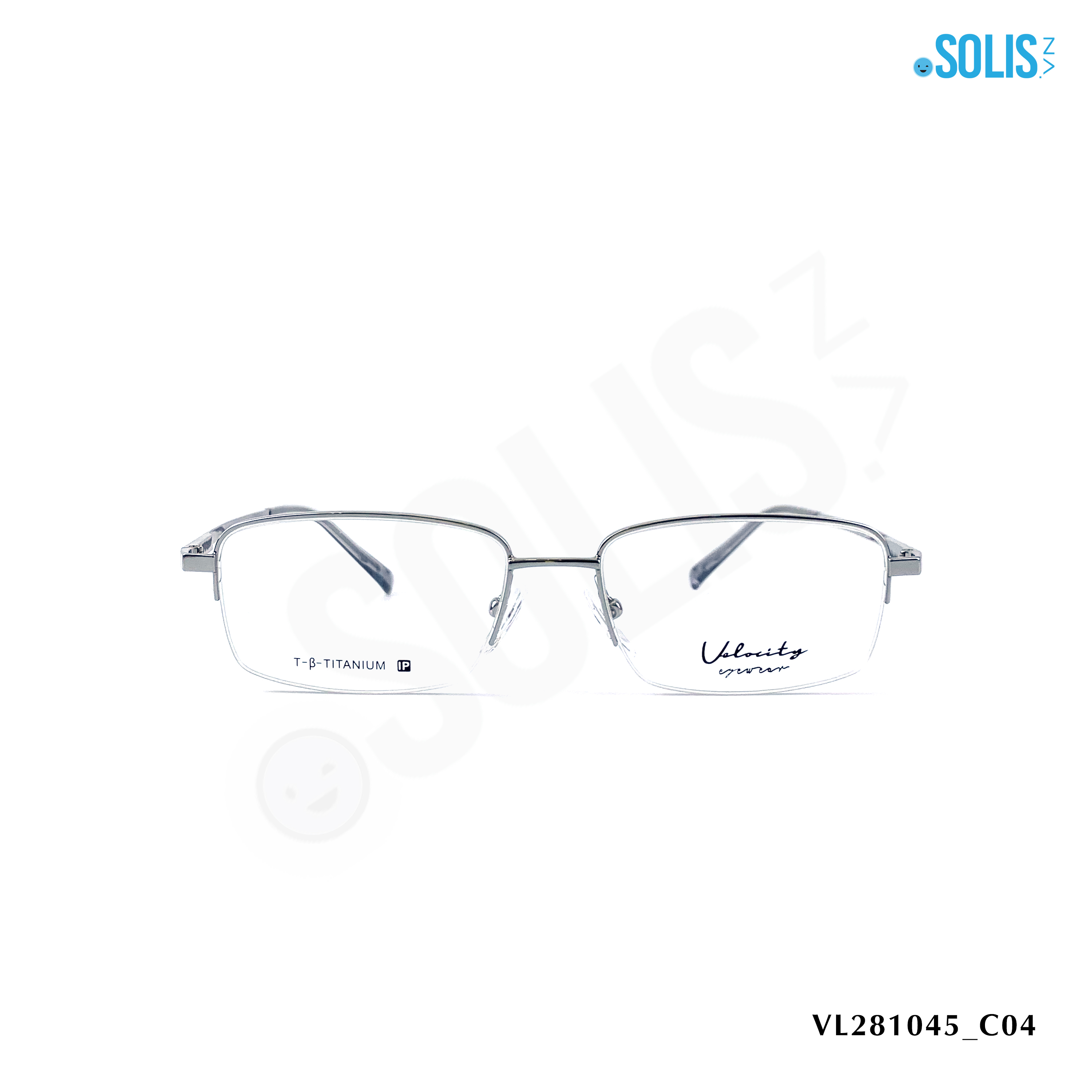 Gọng kính kim loại hiệu Velocity VL281045 - KÍNH TITAN HIỆU VELOCITY VL281045 KÍCH THƯỚC 53-17-145