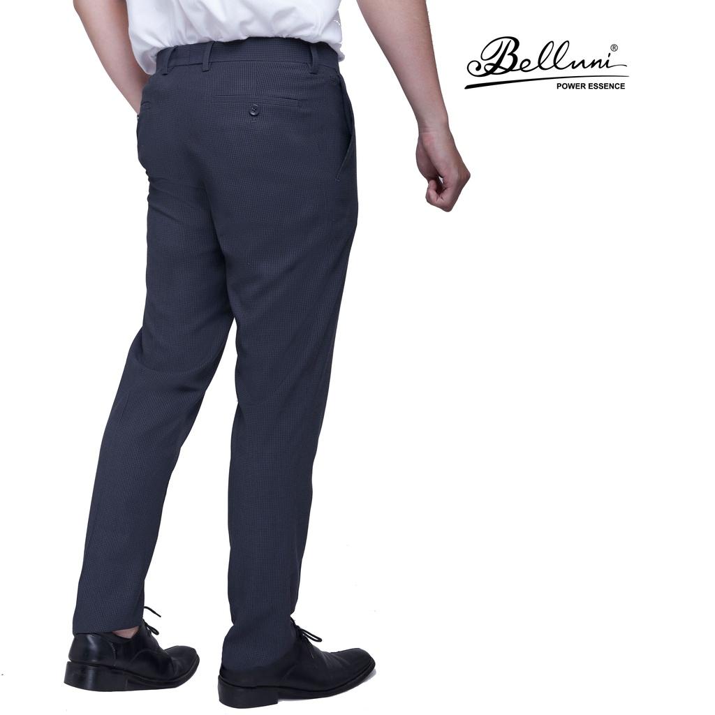 Quần tây nam công sở slimfit hàng hiệu cao cấp BELLUNI - QTS.PRS.BE.2.BL2