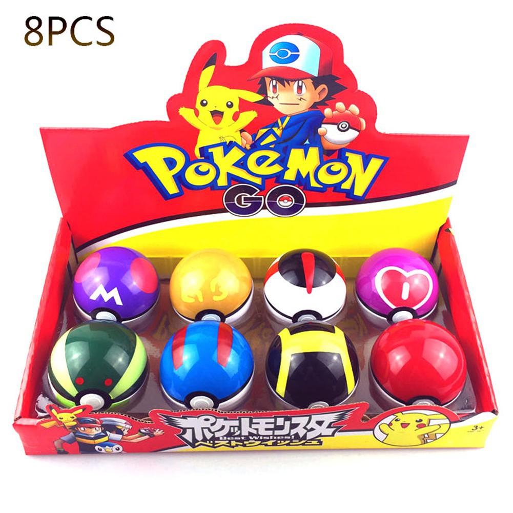 Bộ 8 Bóng Pokemon 7cm