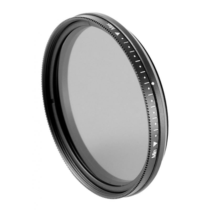 49-82mm ND2-ND400 Fader Variable Adjustable ND Neutral Density Filter 49mm