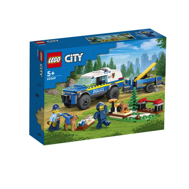 Đồ Chơi Lắp Ráp LEGO City Xe Huấn Luyện Cảnh Khuyển 60369