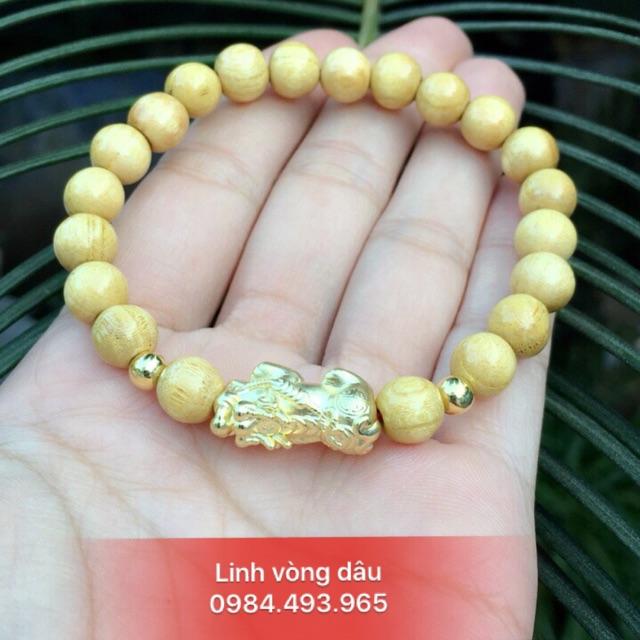 Vòng dâu hạt 8ly mic nghê