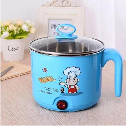 Ca điện nấu mì kiêm nồi lẩu mini siêu tiện lợi 18cm