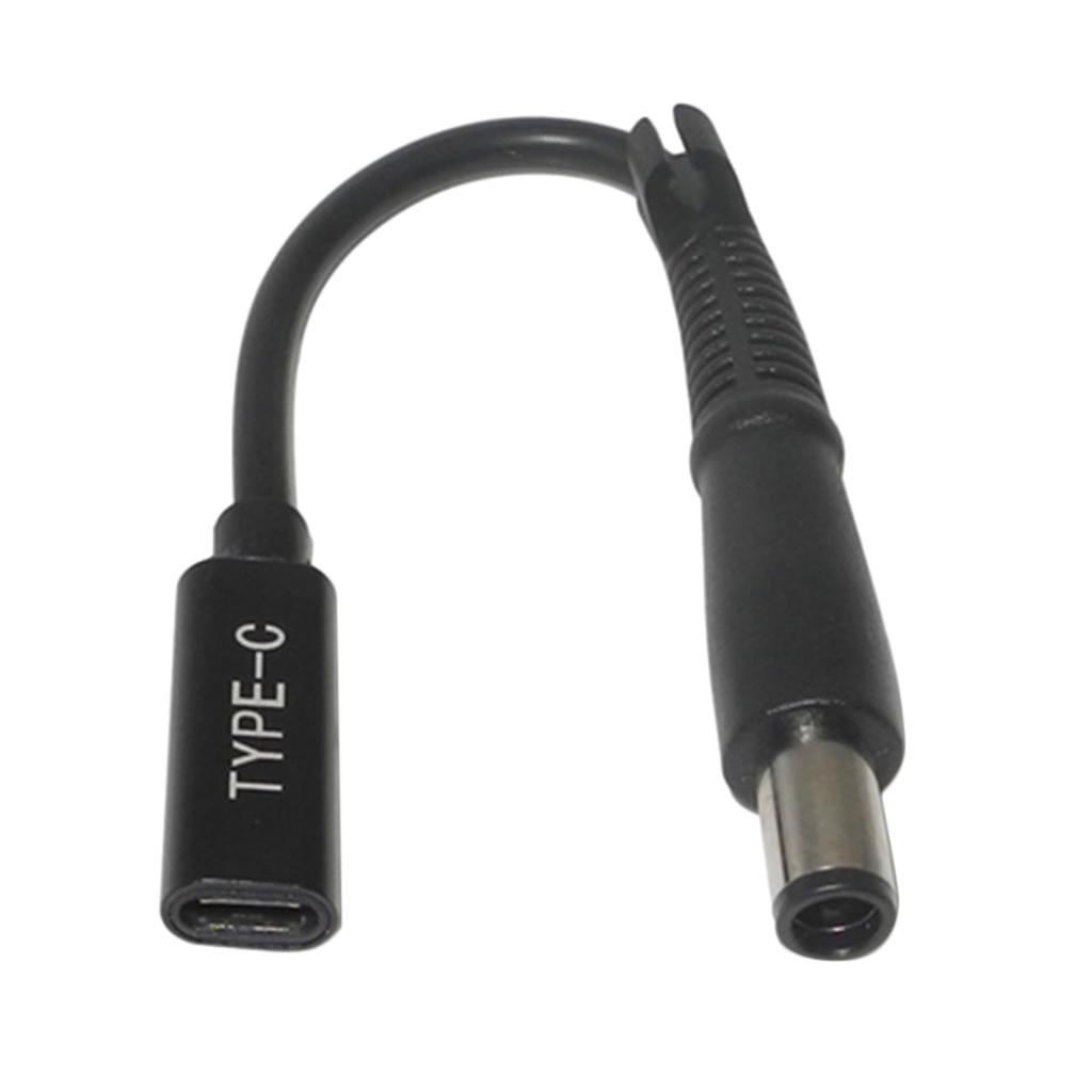 Type C Socket Up to 7.4mm X 5.0mm Power Supply Cord Charger Power Supply