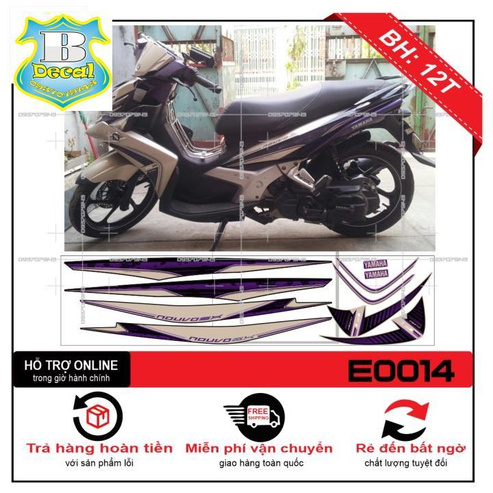 TEM XE NOUVO SX MẪU ZIN