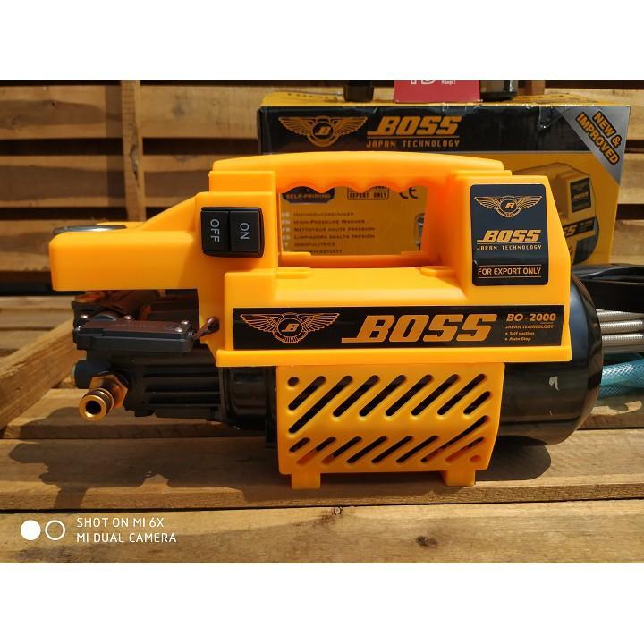 Máy rửa xe BOSS 3000W 120bar 7L/min hiệu năng cực tốt