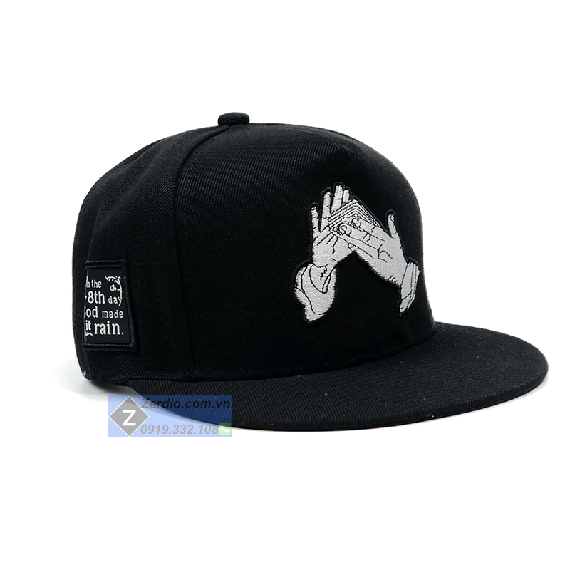 Nón lưỡi trai Snapback đẹp thêu họa tiết cá tính cho cả nam và nữ