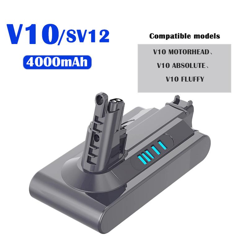 6000mAh cho Dyson V6 V7 V8 V10 Pin sạc Bateria SV10 SV11 SV12 SV09 Animal Pro Máy hút bụi cho Sony Pin Màu sắc: V10 6000mAh