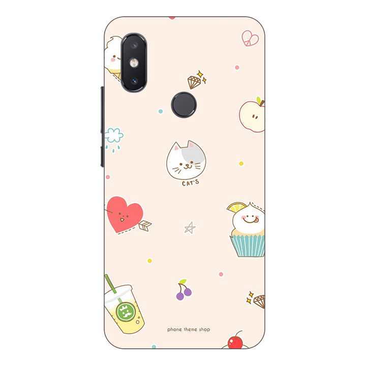 Ốp lưng điện thoại Xiaomi Mi 8 SE hình Mèo Con - Hàng chính hãng