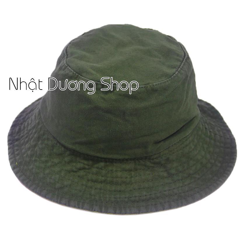 Nón tai bèo vành nhỏ fashion loại xịn đội được 2 mặt - Rêu đậm & nâu chất liệu xịn mang phong cách trẻ trung