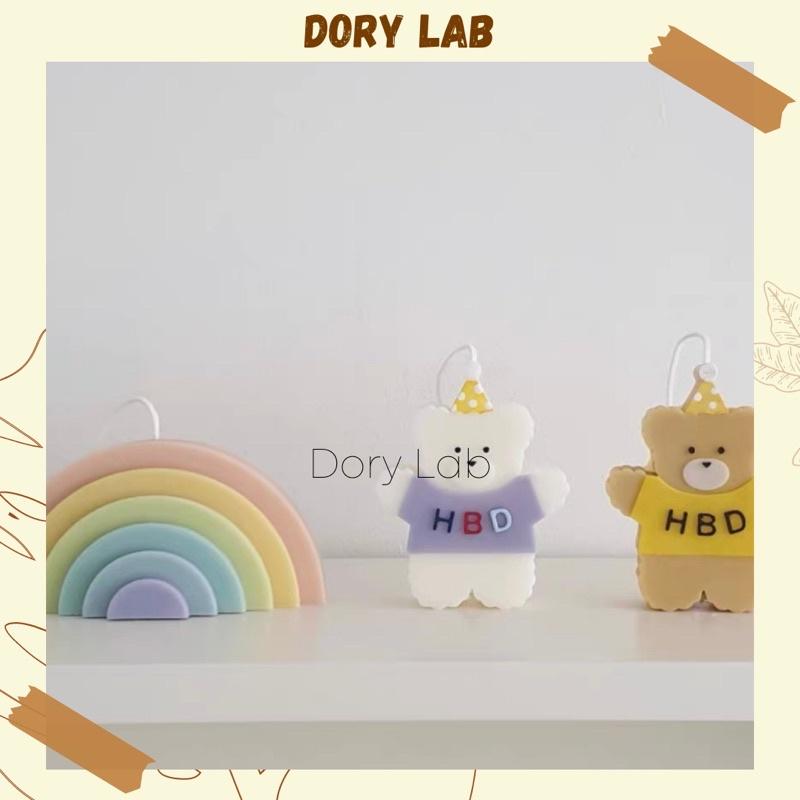 Nến Thơm Sweet Bear Happy Birthday, Quà Tặng Sinh Nhật - Dory Lab