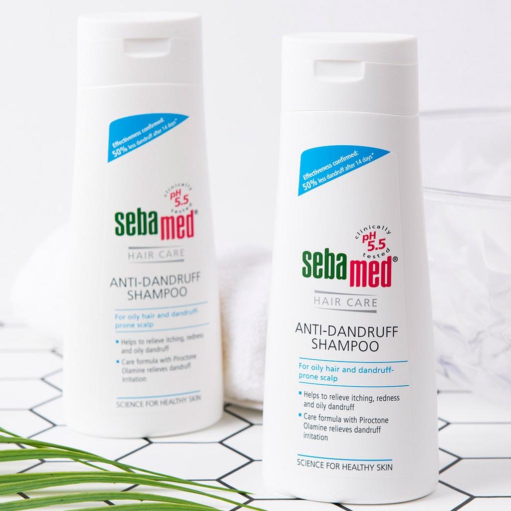 Dầu gội giúp giảm gàu Sebamed Hair Care Anti-Dandruff Shampoo pH5.5 200ml