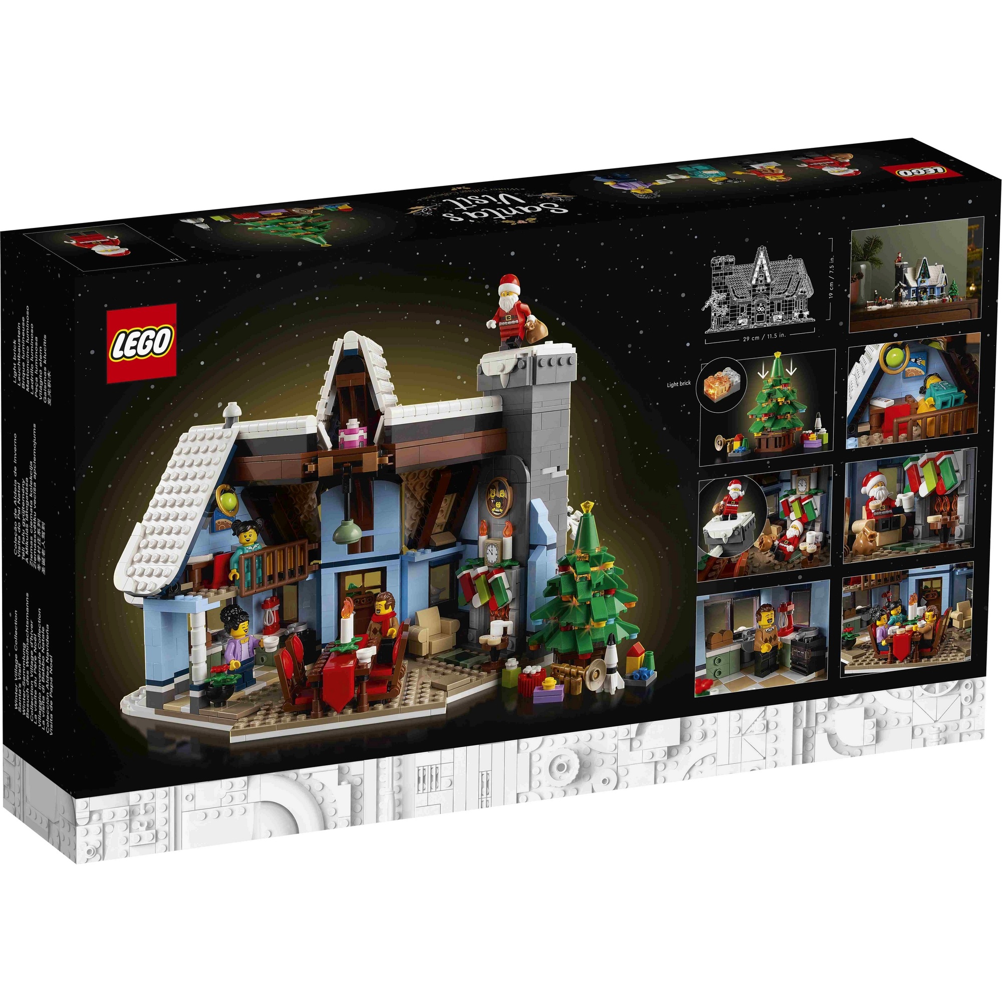 LEGO ADULTS 10293 Chuyến Ghé Thăm Của Ông Già Noel (1445 chi tiết)