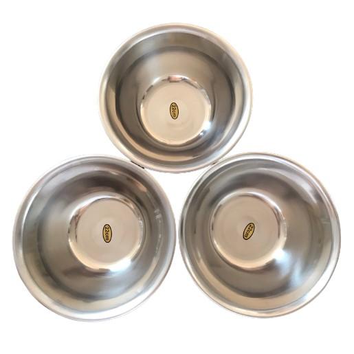 Bát Inox Rửa Mặt Dùng Trong Spa, Size 22cm