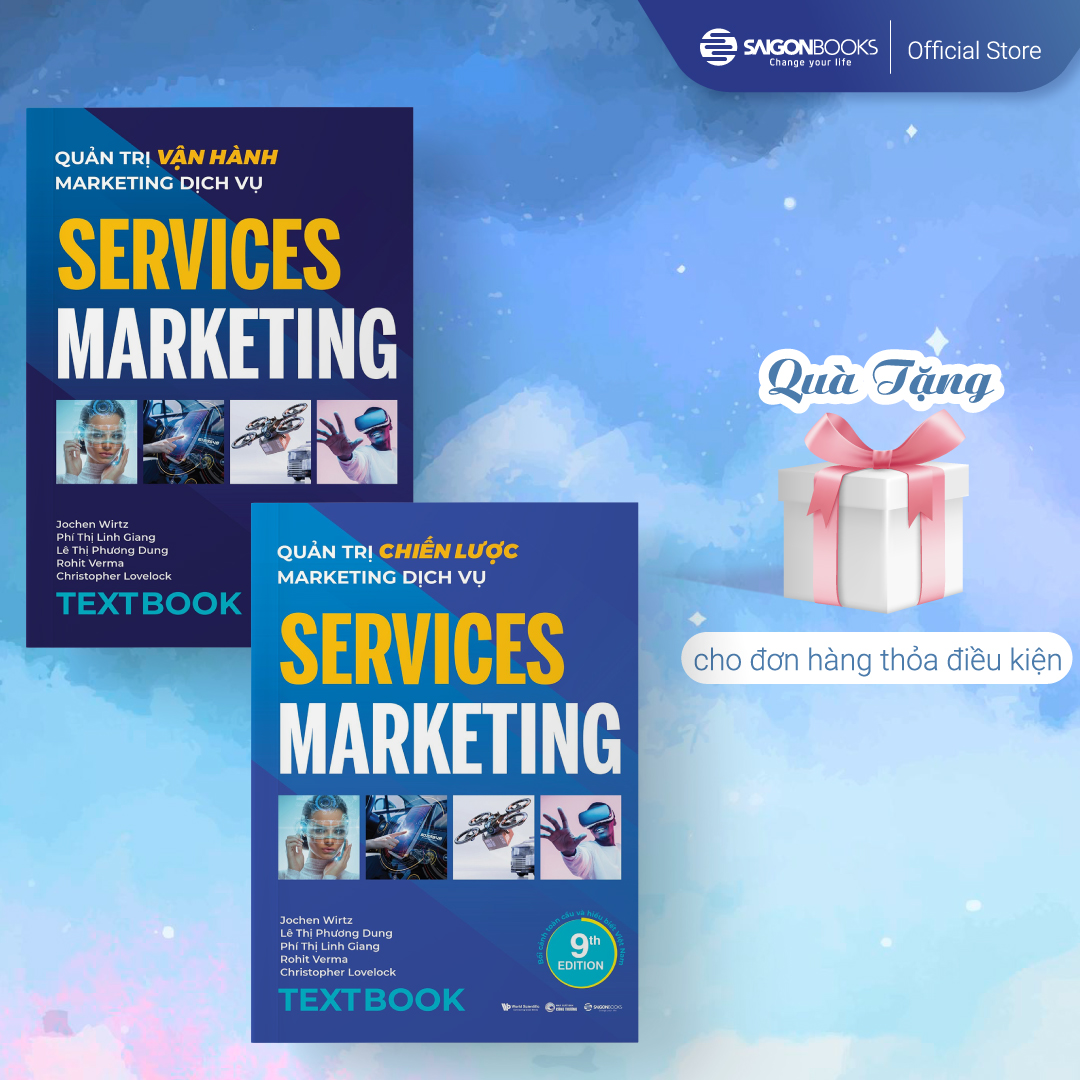 Bộ sách Services Marketing