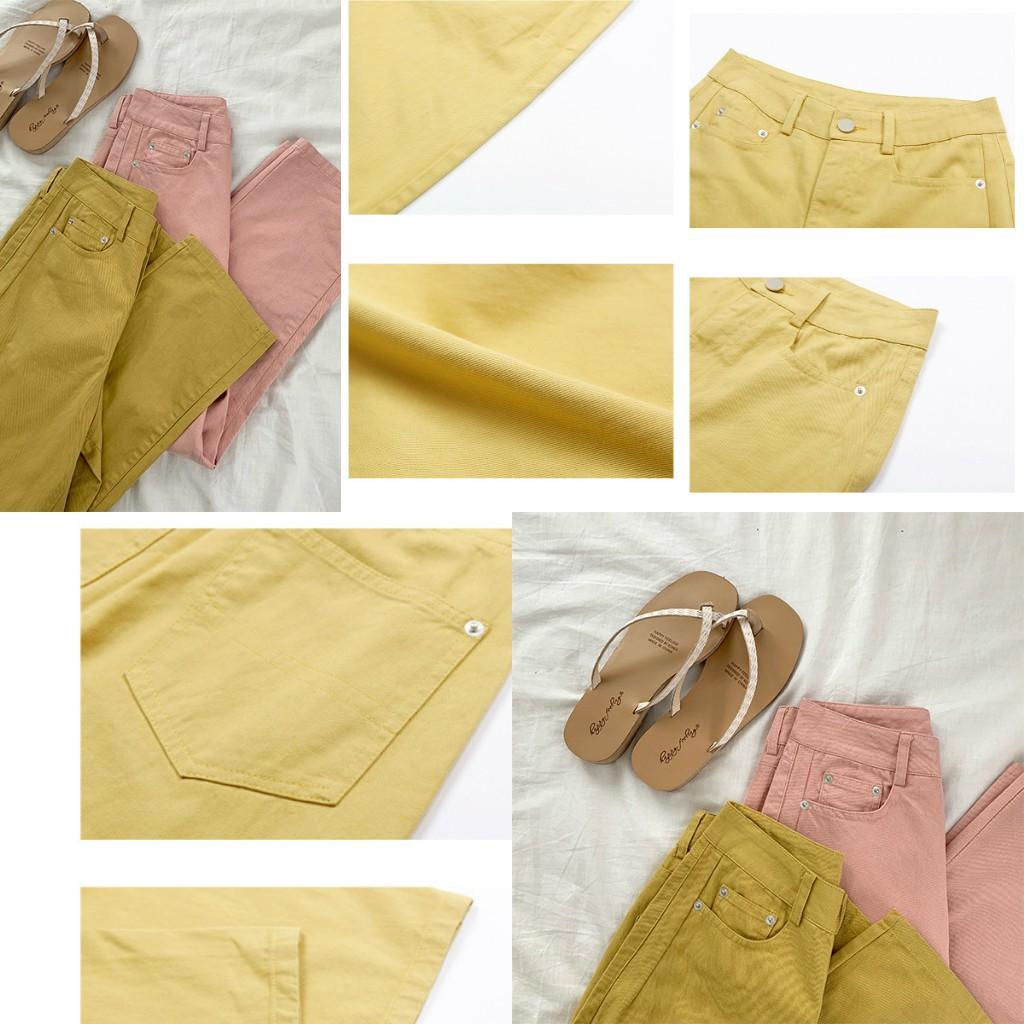 Quần Jean eo cao – Hàng có sẵn