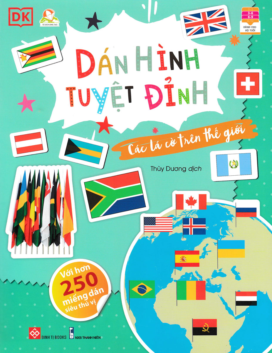 Dán Hình Tuyệt Đỉnh - Các Lá Cờ Trên Thế Giới Dti