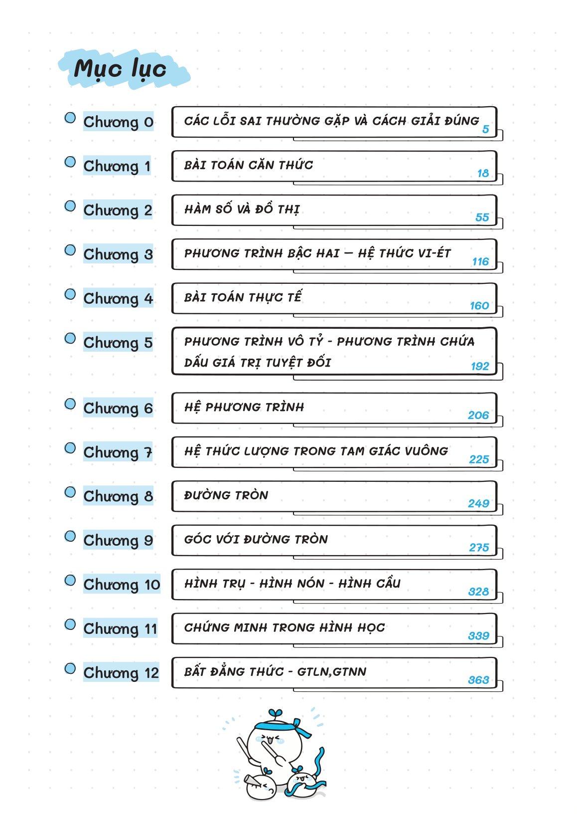 Sổ Tay Luyện Thi Vào Lớp 10 Môn Toán