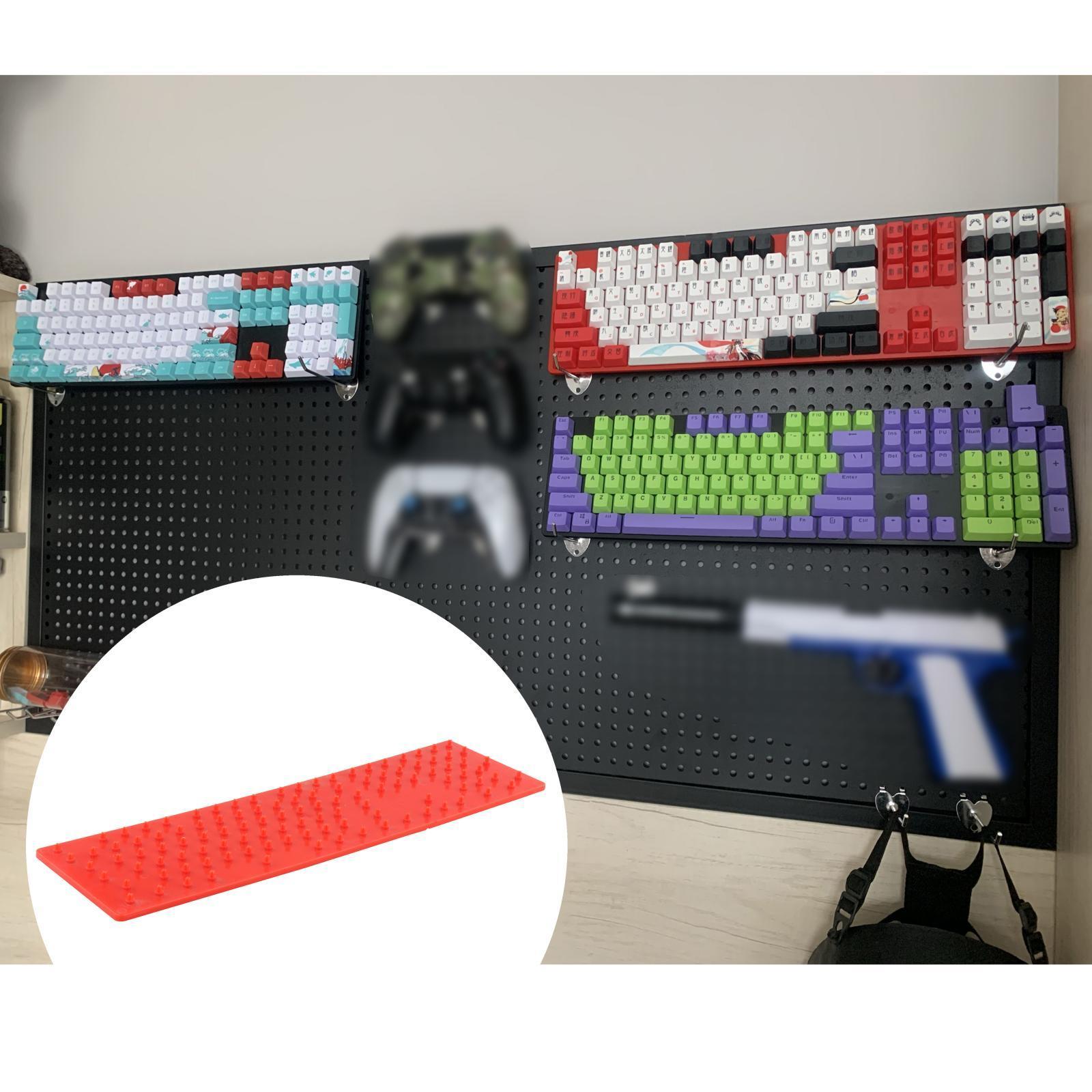 ABS Keycap Storage Box Keycaps Collection Keyboard Set Storage Dustproof Red