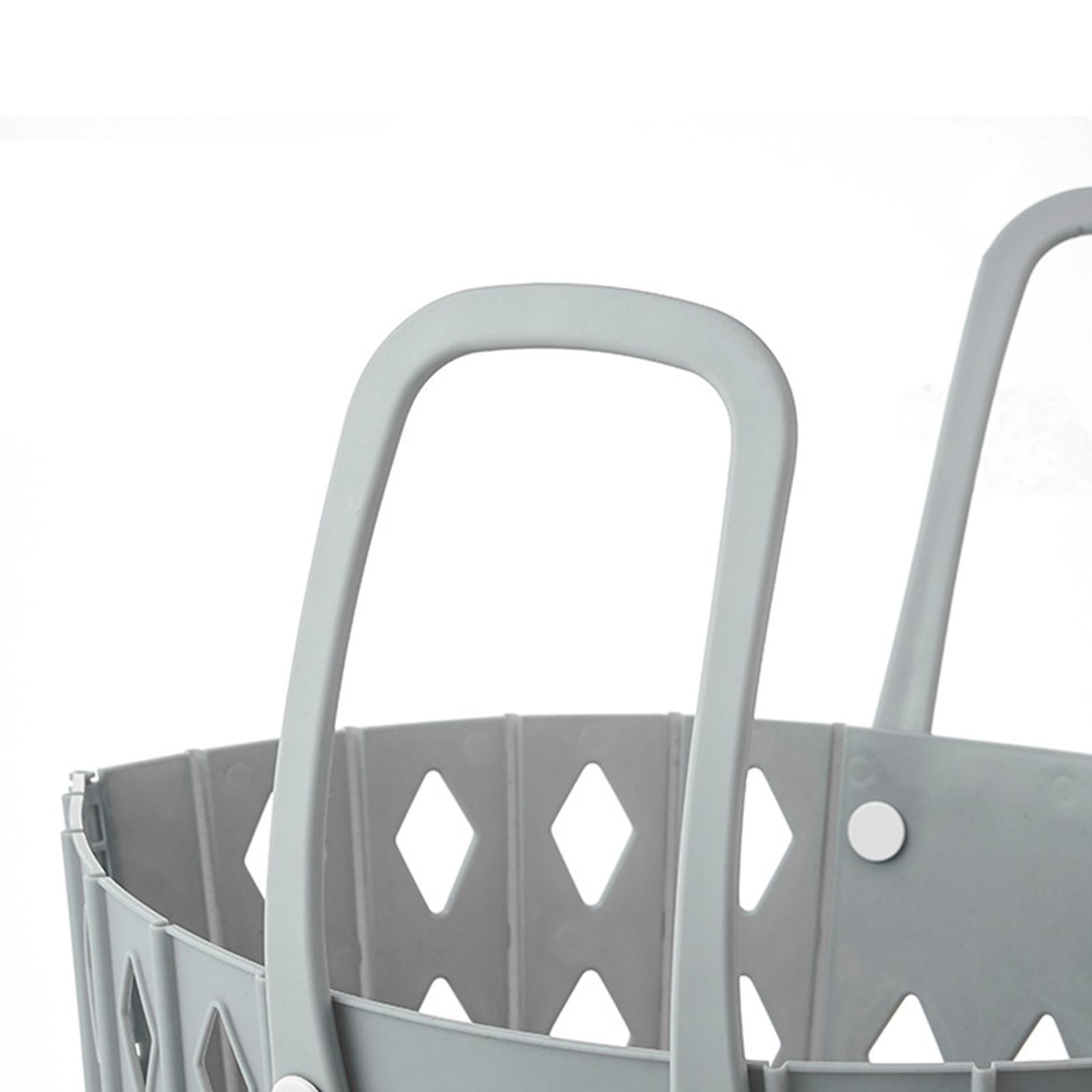 Laundry Basket Hamper Storage Organizer Basket for Dorm Bathroom Living Room