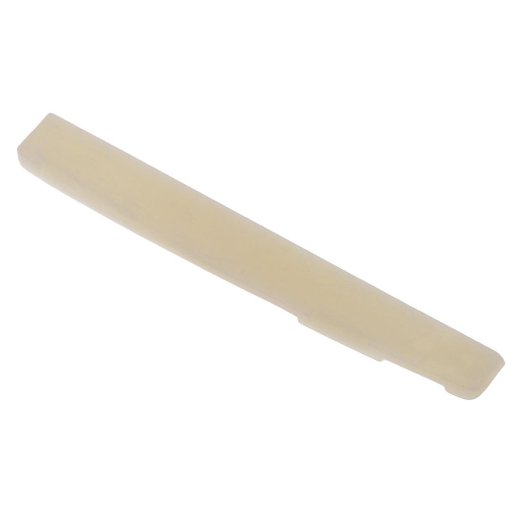 Sunnimix Âm Dân Gian Đàn Guitar Accs Dây Cầu Yên Ngựa Xương Cắt Bồi Thường 72X9X3 Mm