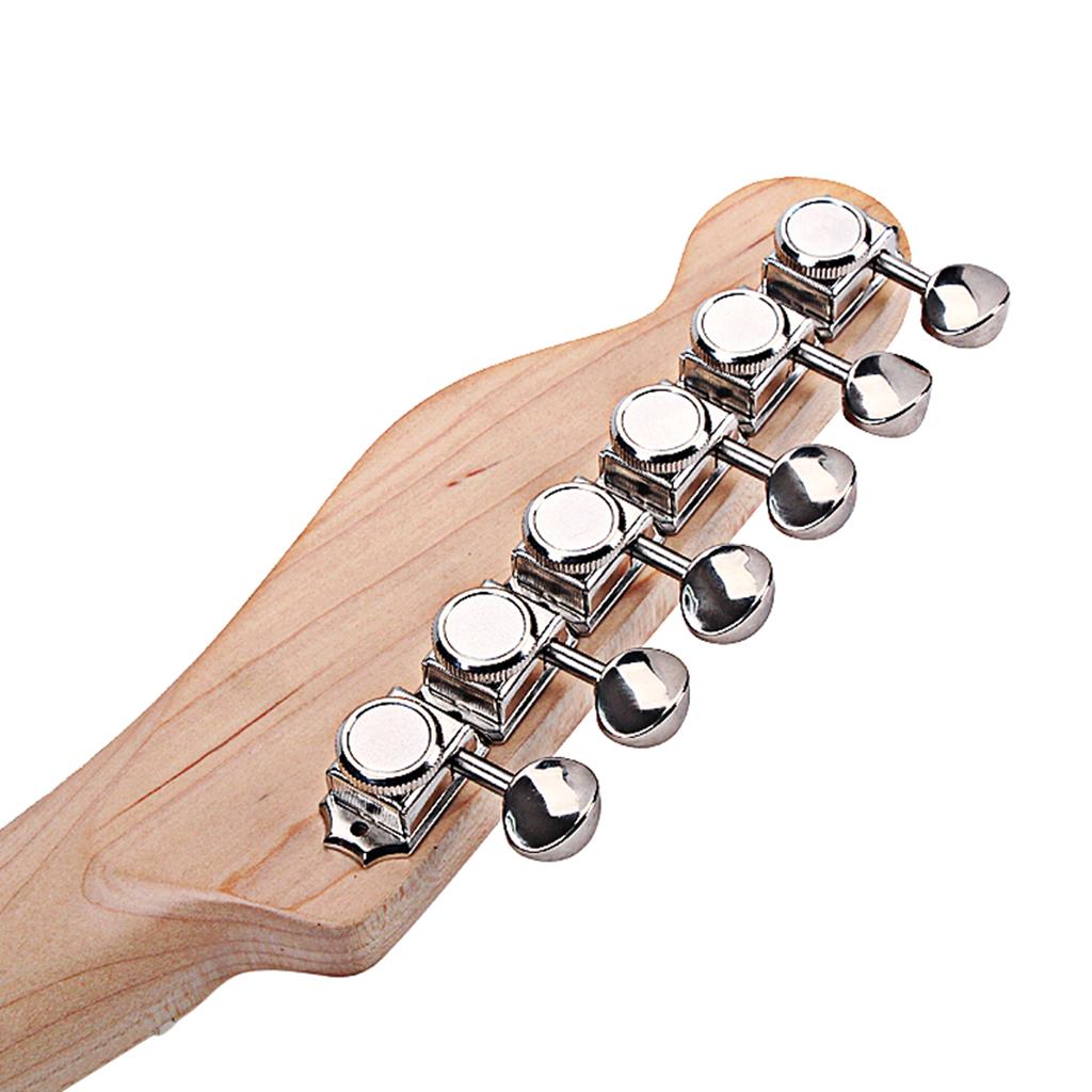 Set of 6 Guitar Tuners Tuning Pegs 6R with Lock for Vintage Style ST TL Electric Guitar Parts