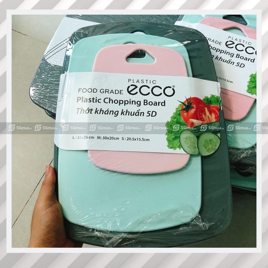 Bộ thớt kháng khuẩn, vệ sinh, an toàn, chống xước, chống nấm mốc, nhiều màu đẹp mắt