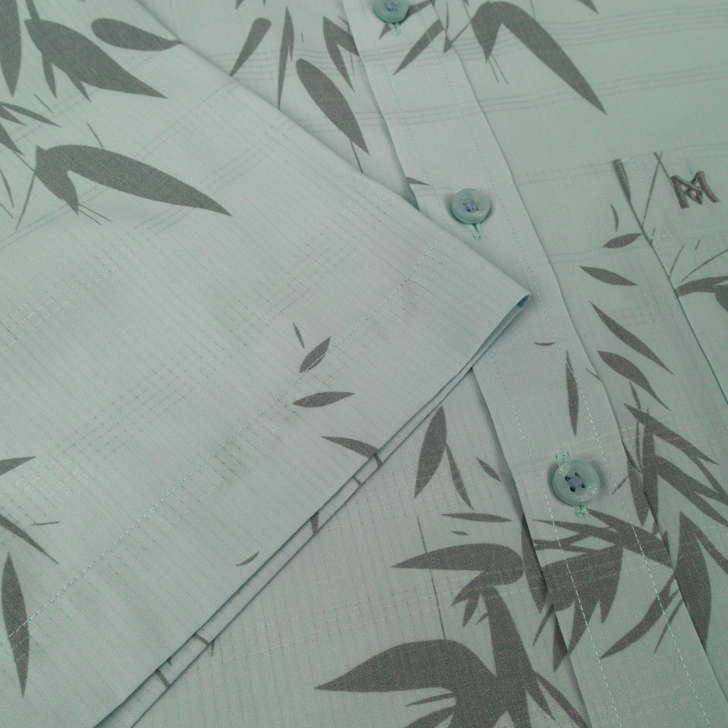 Áo sơ mi nam KHATOCO Tailor Fit ngắn tay A1MN518T2-CNIN726-2703-N