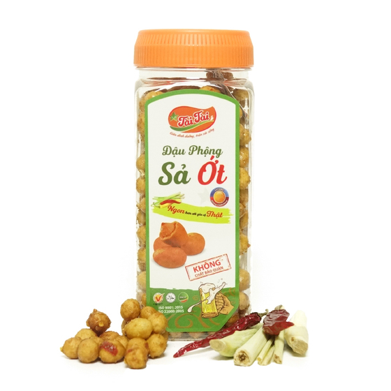 Đậu phộng sả ớt Tài Tài - Hủ 250g