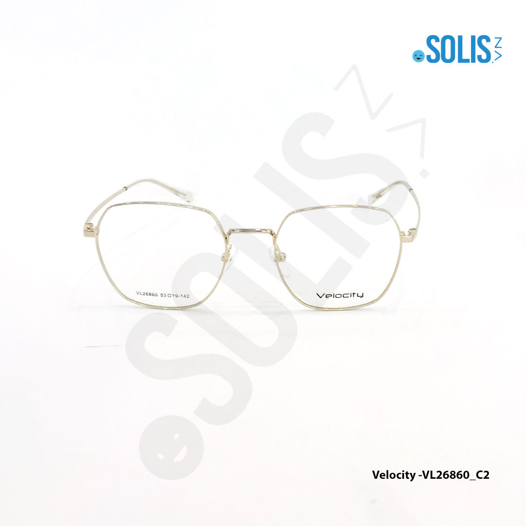 Gọng kính KL Velocity VL26860 - KÍNH KIM LOẠI HIỆU VELOCITY VL26860 KÍCH THƯỚC 53-19-142