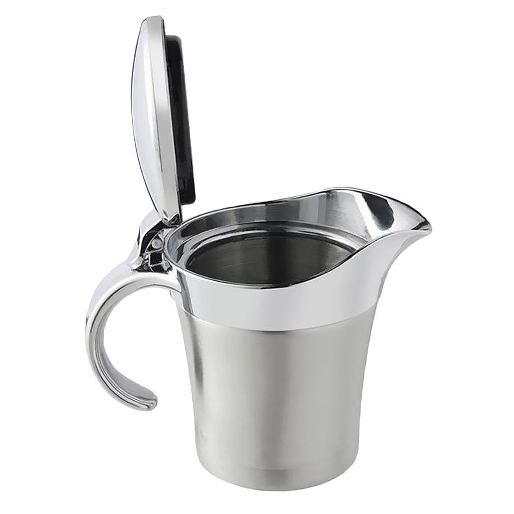 Insulated Gravy Boat Thermal Vacuum Sauce Serving Jug with Thermal Jug 2L