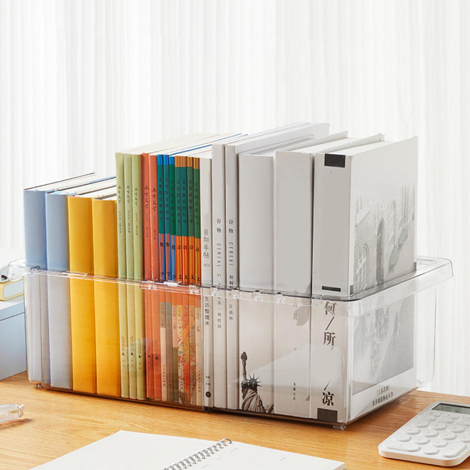 Jewelry Cosmetic Storage Basket Transparent Storage Box Retractable Portable Multipurpose Makeup Organizer Box for Stationery