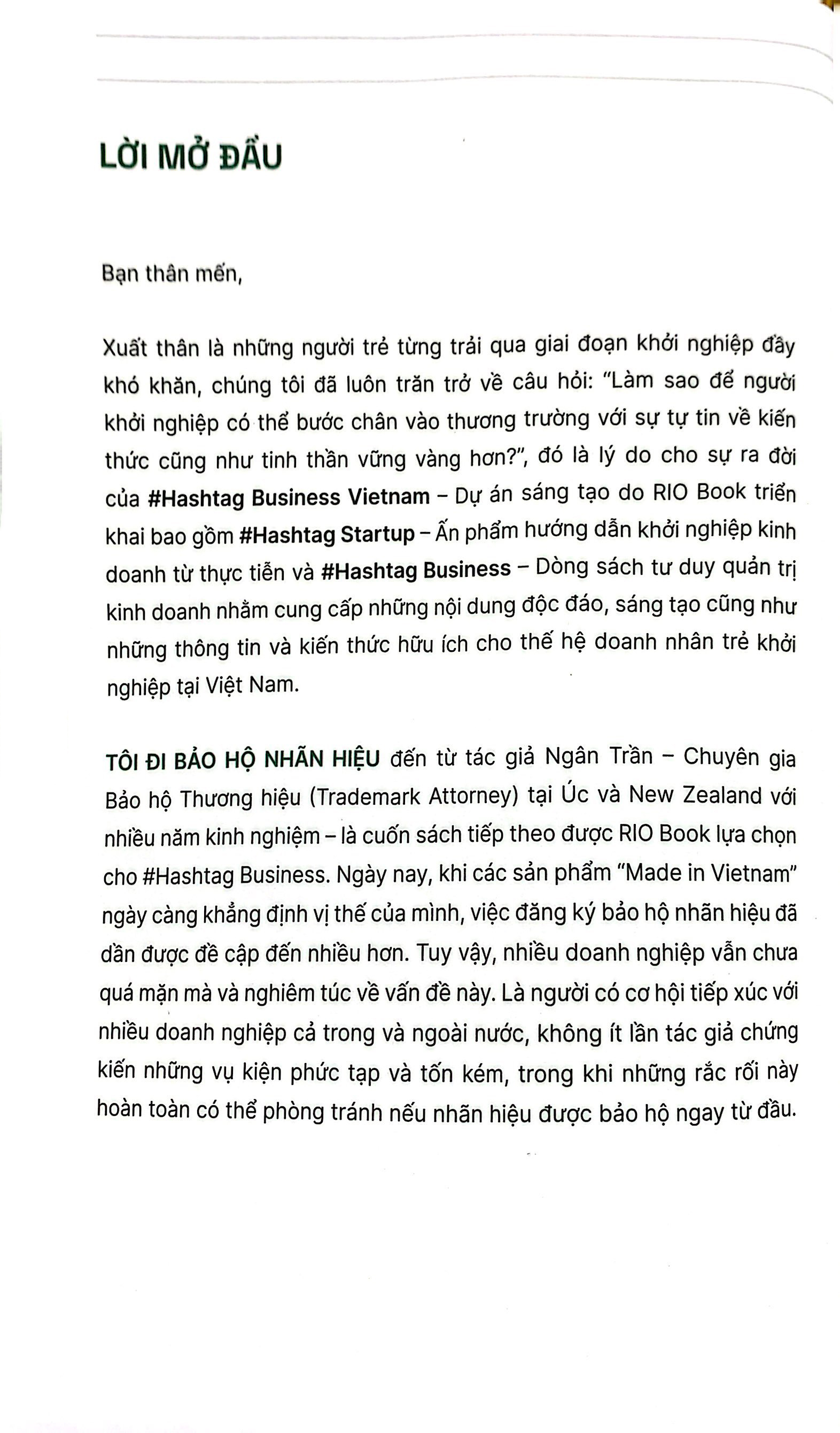 Tôi Đi Bảo Hộ Nhãn Hiệu