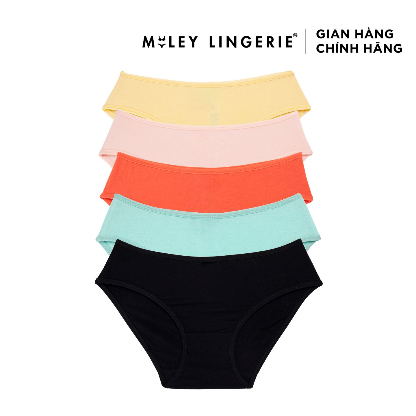 Combo 5 Quần Lót Nữ Modal Co Giãn, Thoải Mái BigSize Miley Lingerie