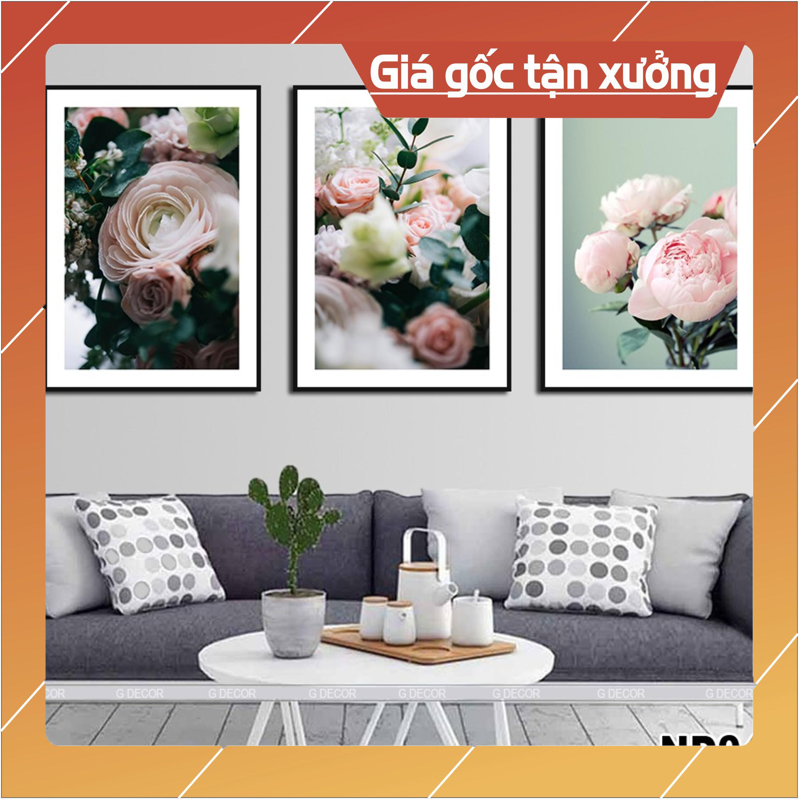 Bộ tranh treo tường phong thủy trang trí nội thất đẹp và giá gốc tại xưởng mới nhất thị trường ĐL 22 lá cây nhiệt đới thiên nhiên