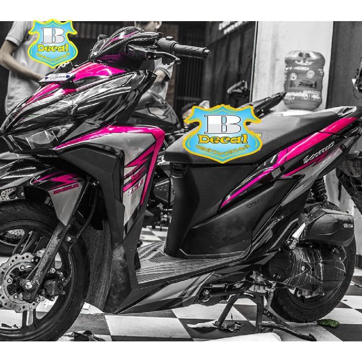 Tem rời vario 150 Candy hồng đen
