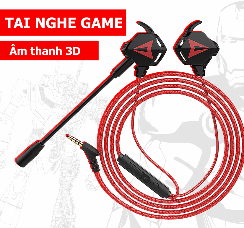 Tai Nghe Gaming 2021 Chống Ồn Cao Cấp BUMMTEK G901 Gamer Pro Phiên Bản Nâng Cấp, Tặng Bộ Phụ Kiện Mic Rời - Hàng Chính Hãng