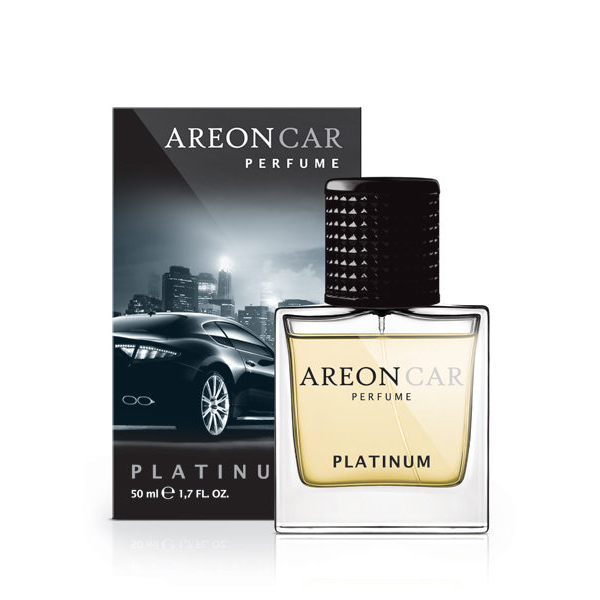 Nước hoa ô tô cao cấp AREON Car Platinum Perfume 50ml - NHẬP KHẨU BULGARIA