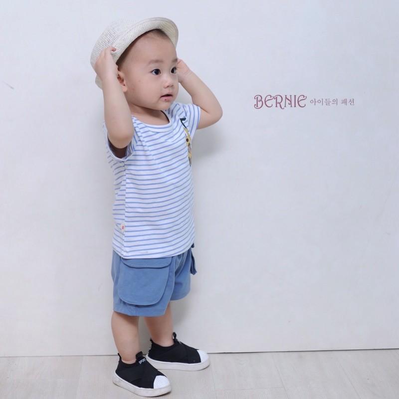 ÁO PHÔNG KẺ IN HÌNH PLUTO Bernie