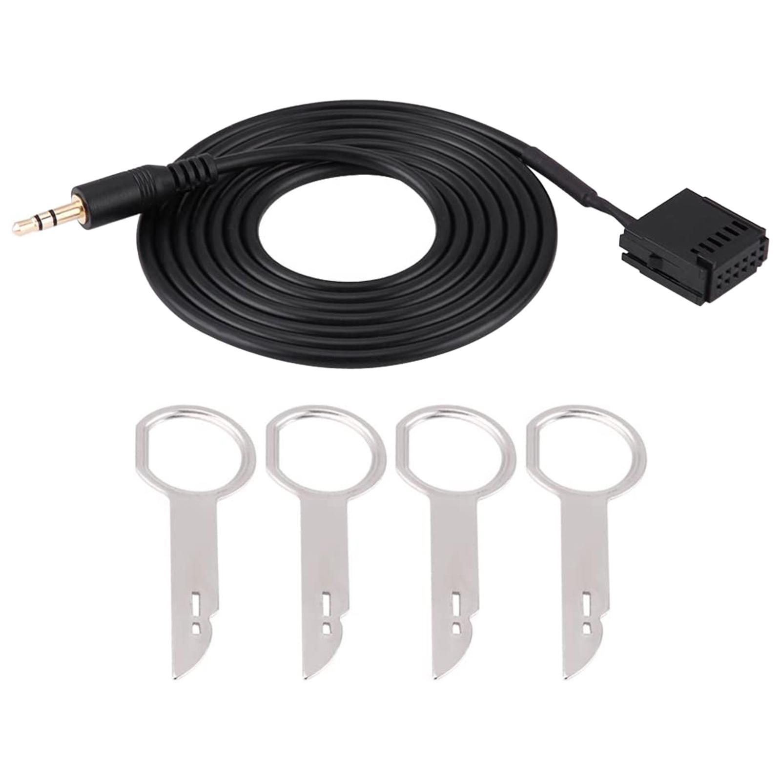 Car Audio AUX Auxiliary Cable Adapter 6000CD for Fiesta Fusion