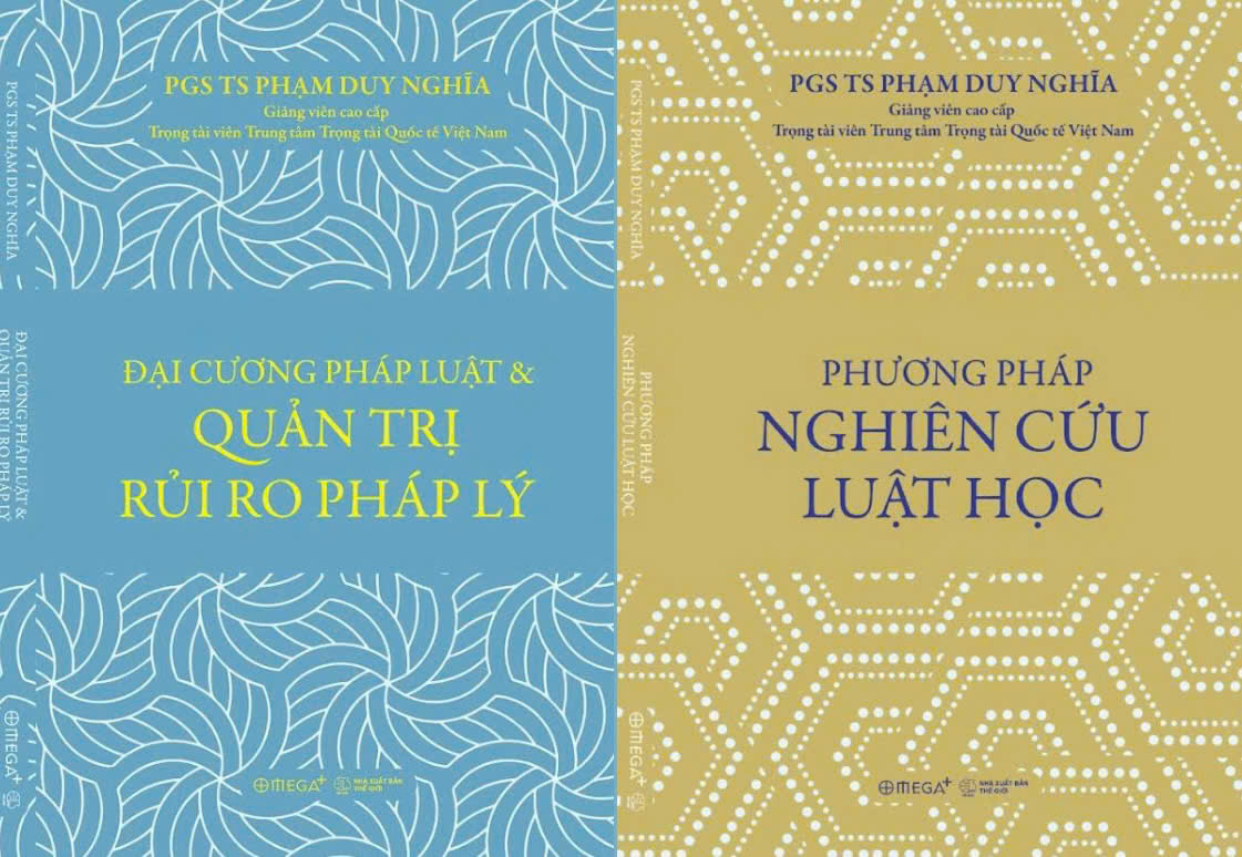 (Combo 2 cuốn) ĐẠI CƯƠNG PHÁP LUẬT QUẢN TRỊ RỦI RO PHÁP LÝ &amp; PHƯƠNG PHÁP NGHIÊN CỨU LUẬT HỌC - Phạm Duy Nghĩa – Omega Plus – NXB Thế Giới