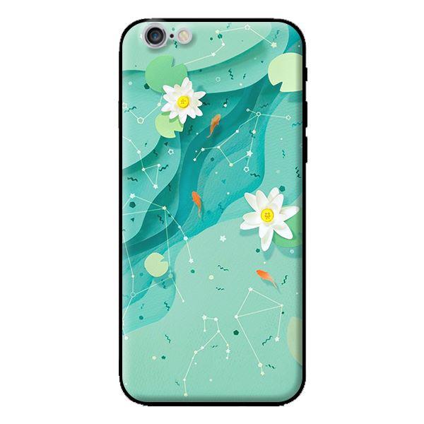 Ốp in cho iPhone 6s Plus Họa Tiết Nền Xanh - Hàng chính hãng