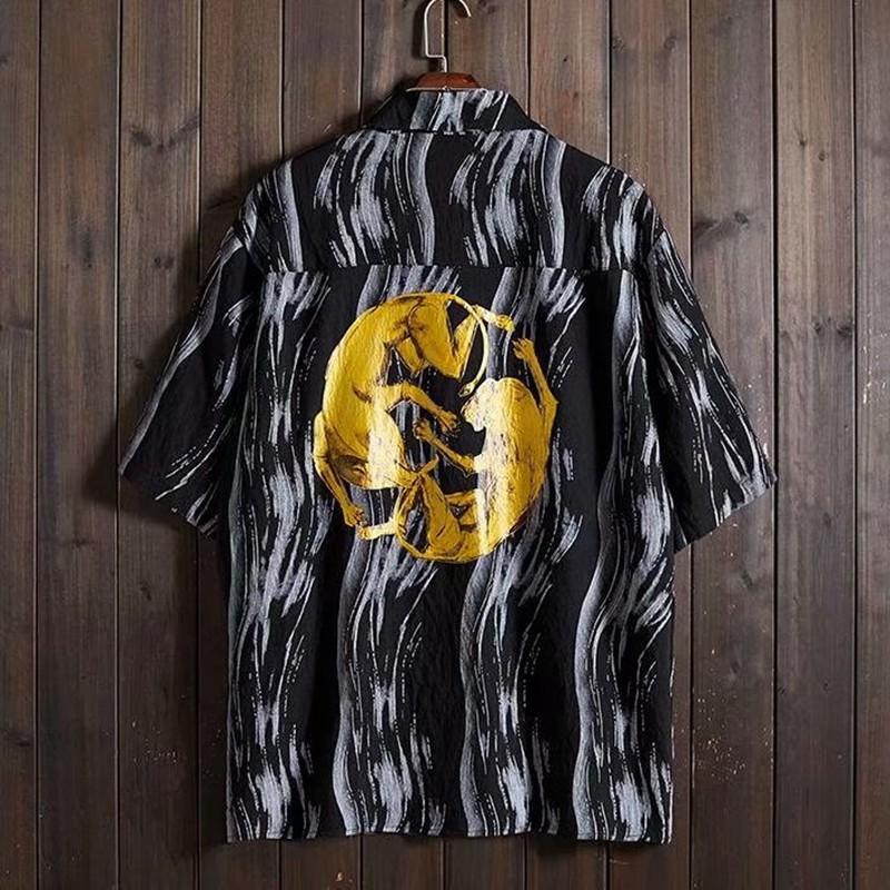 Áo Thun Nam Tay Ngắn Phong Cách Âu Mỹ Năng Động