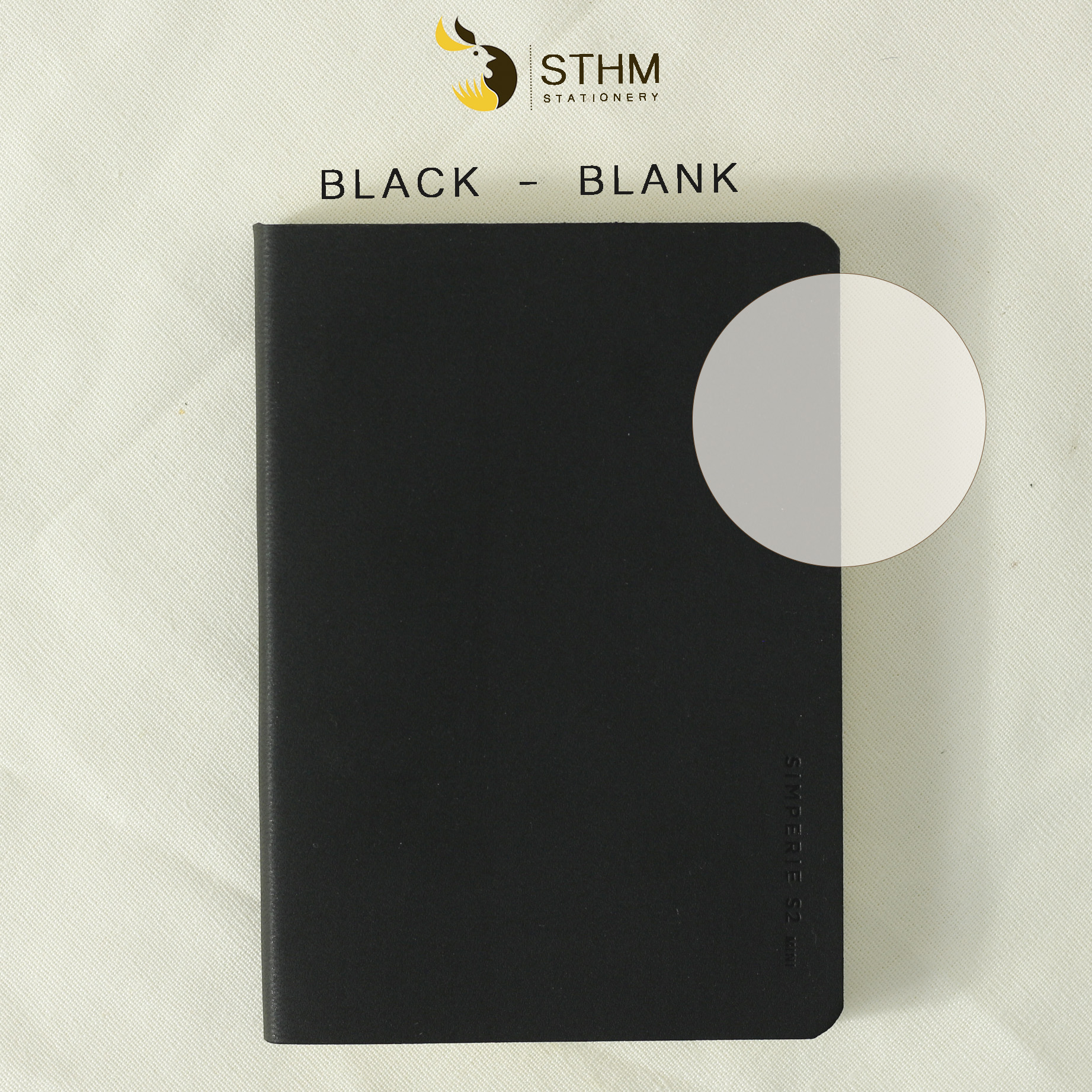 SIMPERIE S2 Mini - 100x140mm - Ruột kem trơn 100gsm - 160 trang - STHM stationery