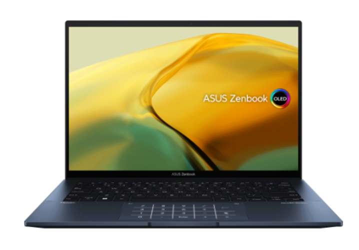 Laptop Asus Zenbook 14 UX3402ZA KM218W (I5-1240P | 8GB | 512GB PCIE | 14&quot; 2.8K OLED | WIN11 | XANH | TÚI) - Hàng Chính Hãng