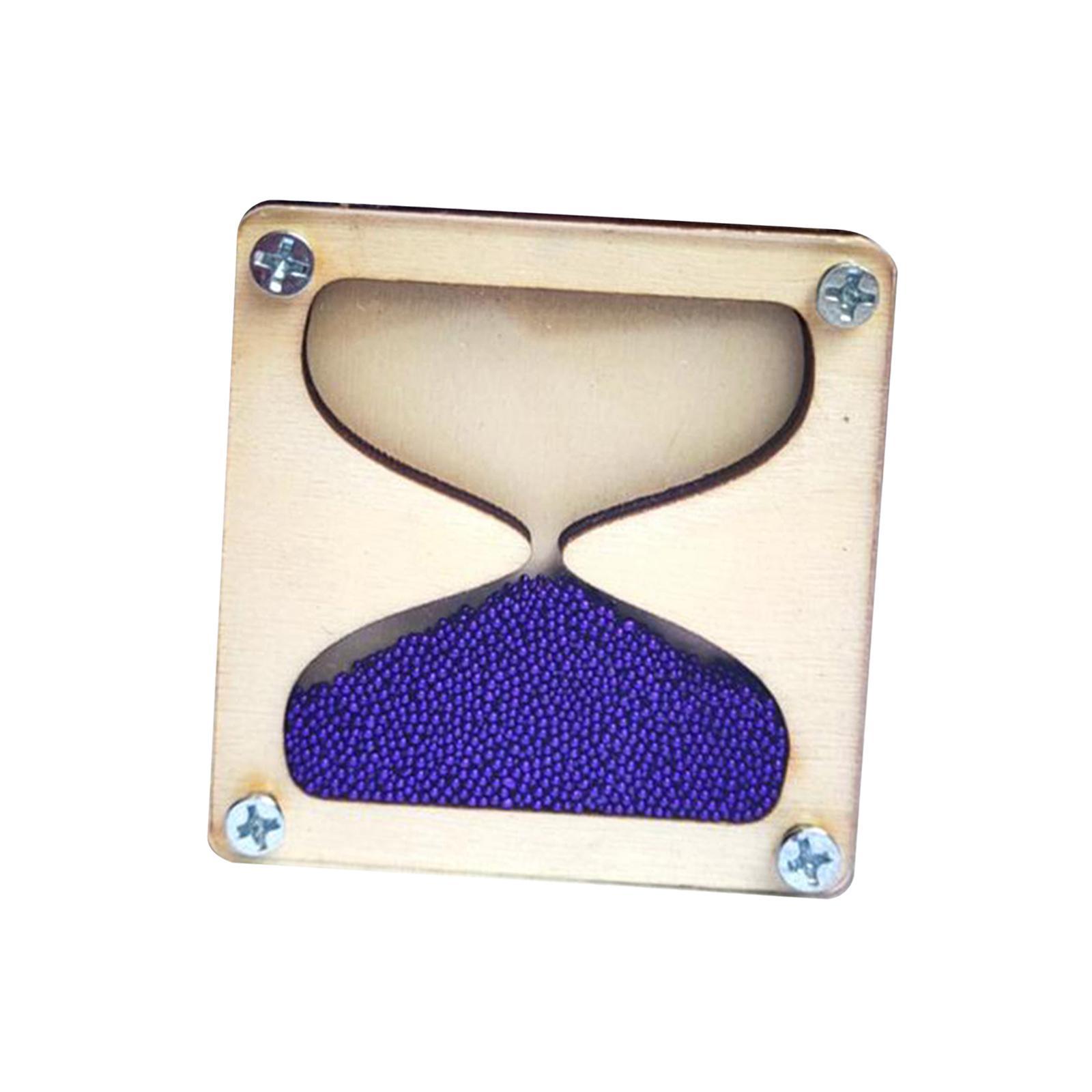 Wooden Hourglass Busy Board Kit Fine Motor Skill for Preschool Toddler
