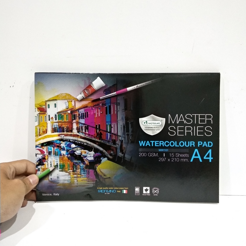 Tập Vẽ Màu Nước A4 Masterart MW101