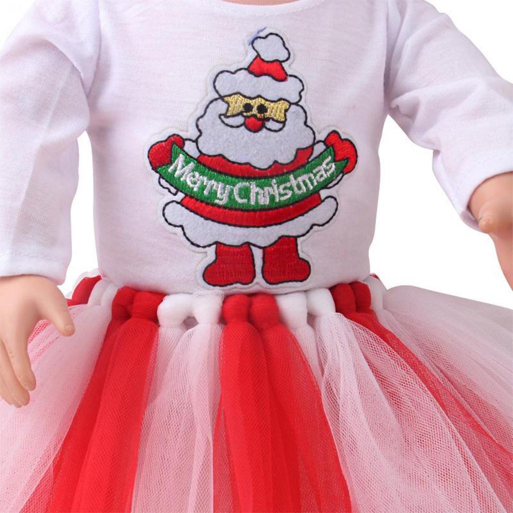 Doll Dress Outfits with Deer Hairpins for 18" Dolls