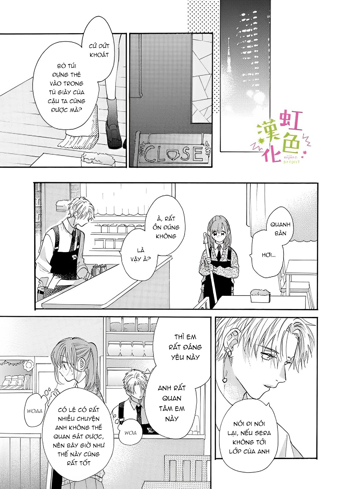 đàn anh azusa và bé táo chapter 3 36